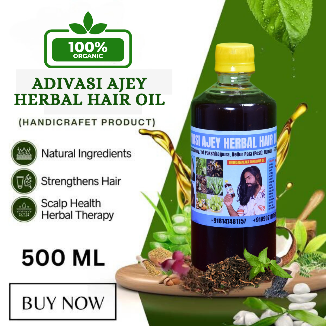 108 herbs in Ajay Adivasi Herbal Oil for therapeutic benefits