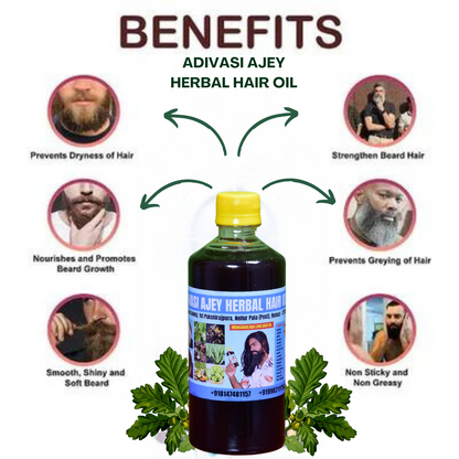 Organic herbal oil for holistic healing and wellness