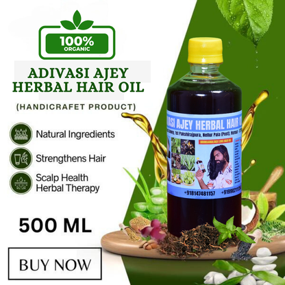 108 herbs in Ajay Adivasi Herbal Oil for therapeutic benefits